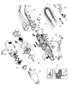 Part Location Diagram of 1371127600 Dirt Devil Floor Nozzle Adaptor